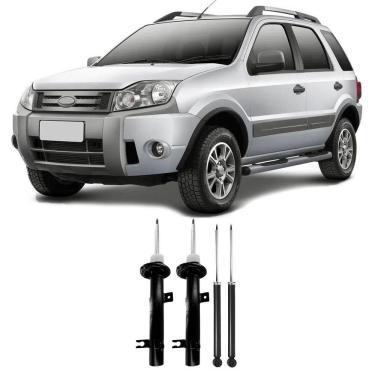 Imagem de 04 Amortecedores Ford Ecosport 4x4 (4WD) Dianteiro e Traseiro 2003 a 2012