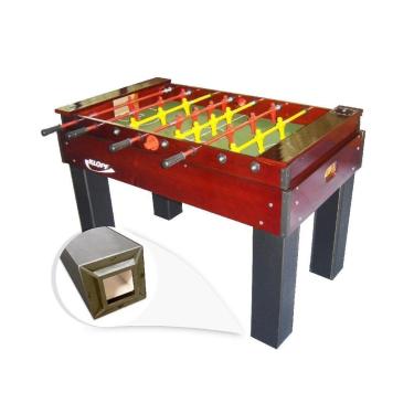 Imagem de Mesa de Pebolim Totó Klopf Oficial com Ferros Embutidos-Unissex