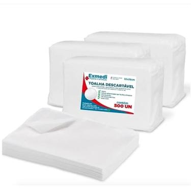 Imagem de Lenços/Toalhas para Banho e Limpeza Corporal – 500 Unidades, Macios e Absorventes, Ideais para Higiene Pessoal, Cuidados com a Pele e Uso Diário, Práticos para Viagens, Clínicas e Rotina Doméstica.