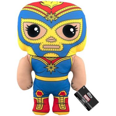 Imagem de Funko Pop! Pelúcia: Marvel Luchadores - 17,5" Capitã Marvel