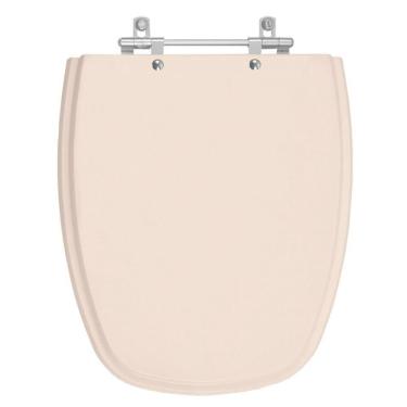 Imagem de Assento Sanitário Monte Carlo Rosa Floral Para Vaso Deca