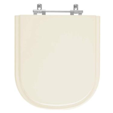 Imagem de Assento Sanitário Laqueado Vogue Plus Creme para vaso Deca