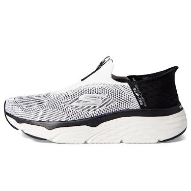 Imagem de Skechers Men's Max Cushioning Slip-Ins-Athletic Slip-On Running Walking Shoes with Memory Foam Sneaker, White/Black, 14