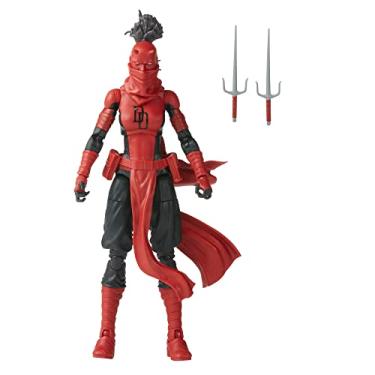 Imagem de Boneco Marvel Legends Series - Figura de 15 cm com acessórios - Elektra Natchios - F6572 - Hasbro