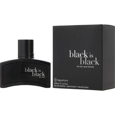 Imagem de Perfume Masculino Black Is Black Nuparfums Eau De Toilette Spray 100 M