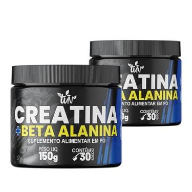 Imagem de 2 Creatina Monohidratada + Beta Alanina 150g