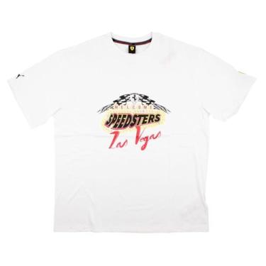 Imagem de Camiseta Scuderia Ferrari Garage Crew Las Vegas 2023 Edição Especial, Branco, M
