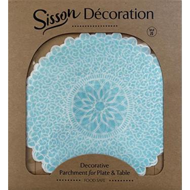 Imagem de Lenços de papel manteiga para tábuas de queijos e charcutaria - Sisson Distribution (15 cm, pacote com 20) (toalhas cercado)