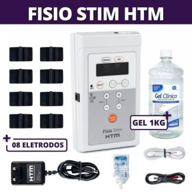 Imagem de Fisio Stim Htm - Eletroestimulador Portátil Tens Fes