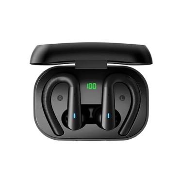 Imagem de Waillynice Novos fones de ouvido sem fio Bluetooth à prova d'água IPX7 40Hrs fones de ouvido esportivos, som estéreo, redução de ruído ativo com tela de LED e controle de toque