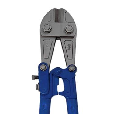 Imagem de Tesoura Máquina De Cortar Barras De Ferro Vergalhão Vigas Cabo Radie Pilar Lâmina Em Aço Cabo Emborrachado Corte Preciso Rápido (60cm)