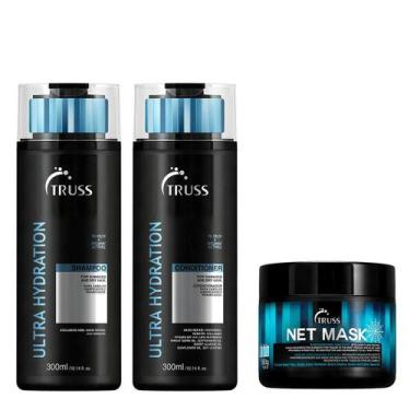 Imagem de Kit Ultra Hydration Shampoo + Condicionador 300ml E Máscara Net Mask -