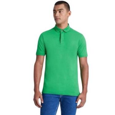 Imagem de Camiseta Polo Masculina Aramis Piquet Verde Cacto-Masculino