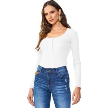 Imagem de Blusa Colcci The Best Is Yet To Come Branca-Feminino