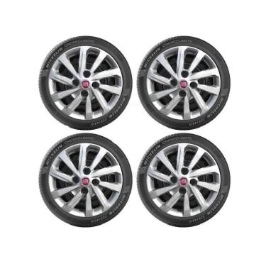 Imagem de 4X Calota Fiat Nova Strada 2021 Aro 14 167Ca