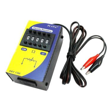 Imagem de Década Resistiva Por Tecla Simulador Planatc-drt3500