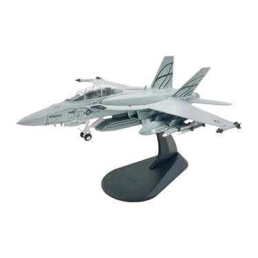 Imagem de Generic 1/100 Escala F/a-18 Avião Metal Liga Miniatura Aeronave Avião Realista para Desktop Sala de Estar Decoração Doméstica