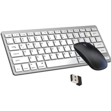 Imagem de Melhor Teclado Wireless E Mouse Para Tablets Samsung - Duda Store