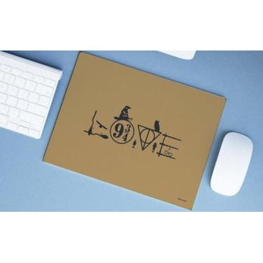 Imagem de Mouse Pad Grande Geek Criativo Love Harry Potter - Deluzz