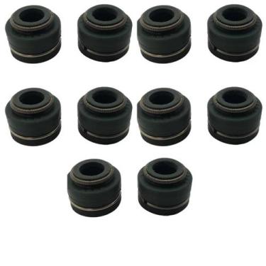 Imagem de Kit 10 Retentor de Valvula - CB400 - CBR450 - CB450 - Loja Duas Rodas