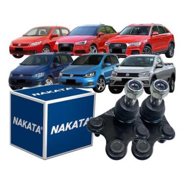 Imagem de Par Pivô Suspensão Dianteiro A1 Q3 Gol Fox Spacefox Saveiro - NAKATA