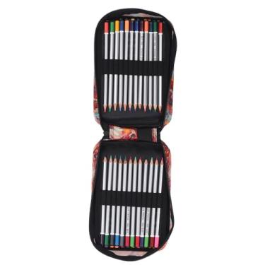 Imagem de Conjunto de Lápis de Cor de 72 Cores, Lápis Pintados à Mão à Base de óleo Conjunto de Lápis de Desenho Artístico Pintura Artística Desenho Lápis de Grafite para Crianças Adultas