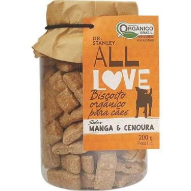 Imagem de All love - biscoito orgânico para cães manga & cenoura - 200g - Dr. St
