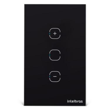 Imagem de Interruptor Smart Touch Wi-Fi Dimmer Preto - Intelbras - EWS 1101, Biv