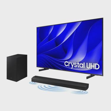 Imagem de Smart TV 55 Crystal uhd 4K 55DU8000 2024 + Soundbar HW-B550/ZD