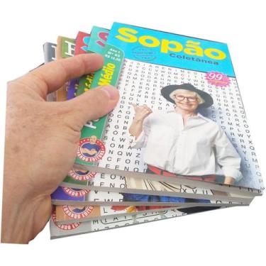 Imagem de Livro de Caça Palavras Sopão Letras Grandes Nível Médio