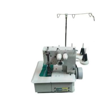 Imagem de Máquina De Costura Galoneira Semi Industrial Bracob 2agulhas, Branco, 