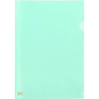 Imagem de Pasta Tipo L A4 com 10 Unidades Breeze Cores Diversas DAC, Verde