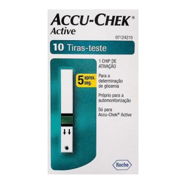 Imagem de Accu-Chek Active Tira Teste 10 Unidades, 10 un
