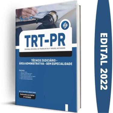 Imagem de Apostila Trt Pr 9 - Técnico Administrativo Sem Especialidade - Editora
