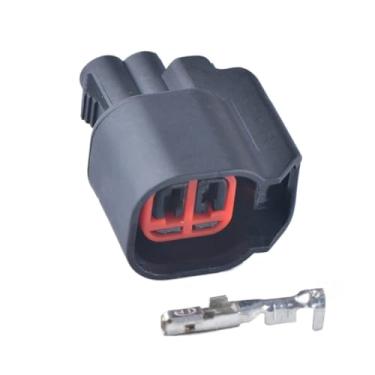 Imagem de Conector à prova d'água para automóvel, 2 pinos, se/nsor/s abs, plugue de ar condicionado, plugue injetor de combustível E-5646 6u2z-14s411-ga(Female)