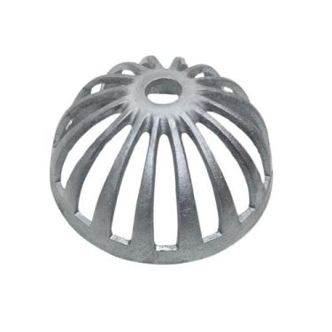 Imagem de Ralo Hemisférico 75mm Alumínio para Calhas Anti Detritos - Ficone & Re