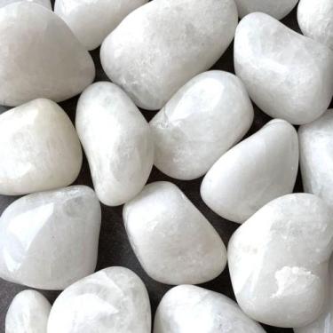 Imagem de Quartzo Branco Natural Pedra Rolada Cristal da Sabedoria - Aromania Es