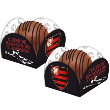 Imagem de 40 Forminhas Para doces Decoração Flamengo FC - PIFFER