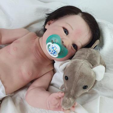 Imagem de Bebe Reborn Realista Menino Moreno Príncipe - Mundo Azul E Rosa