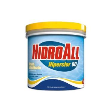 Imagem de Cloro Granulado Hidroall Hiperclor 60 - Balde 10kg