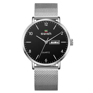 Imagem de Relógio Masculino SWISH Minimalista Analógico  - ElaShopp