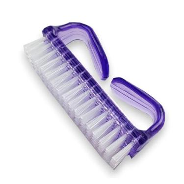 Imagem de Escova de limpeza manual para esfoliante de unhas Handle Nail Brush da DreamCut