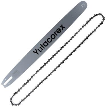 Imagem de Barra guia de motosserra de 71 cm e combo de corrente, acessórios de substituição para Stihl MS440, MS441, MS460, MS461, MS650, MS660, MS661, MS 461R, MS 462 C-M, 3003 000 6038,283RNDD025,3 /8,91 DL