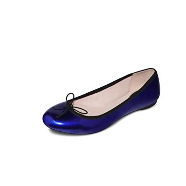Imagem de Bloch Sapatilha feminina Amalthea Ballet, Brilho azul, 36