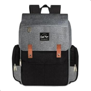 Imagem de Mochila Bolsa Maternidade Funcional Termica Menino Menina - Yepp, Cinz