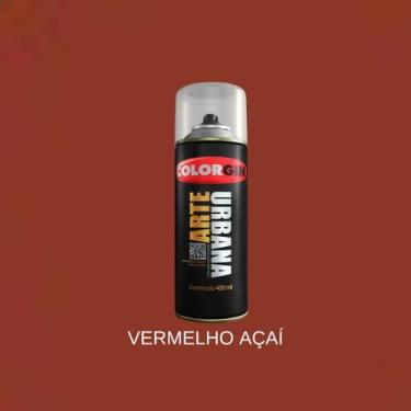 Imagem de Spray arte urbana vermelho açai 921 - 000026