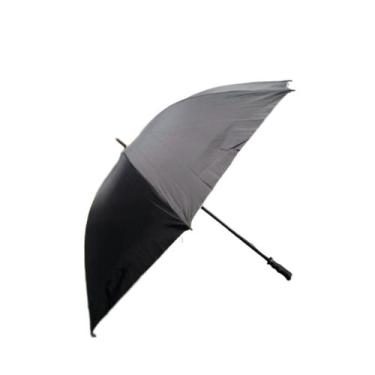 Imagem de Guarda Chuva Gigante Cabo Reto 8 Varetas Duplas - Limpim U.D., Preto