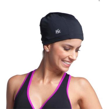 Imagem de Touca Natação Hidroginástica Piscina Tecido Pano Produto Original Kanx