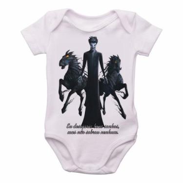 Imagem de body nenê criança roupa bebê Origem dos Guardiões Breu - Empório Dutra