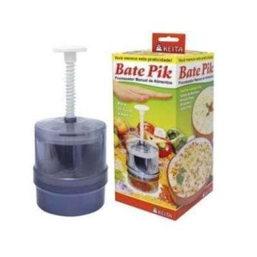 Imagem de Bate Pik - Processador Manual de Alimentos - Faca Giratória em Aço Ino